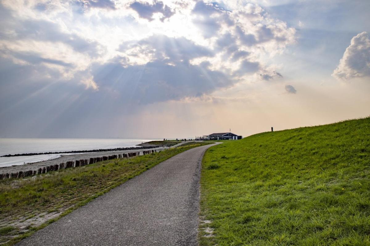 'Relax Lodge Sea' - Wellness Lodge In Zeeland - Private Sauna - Airco - Garden - Outdoor Swimming Pool - Free Wifi, Towels & Bed Linen Heinkenszand Zewnętrze zdjęcie