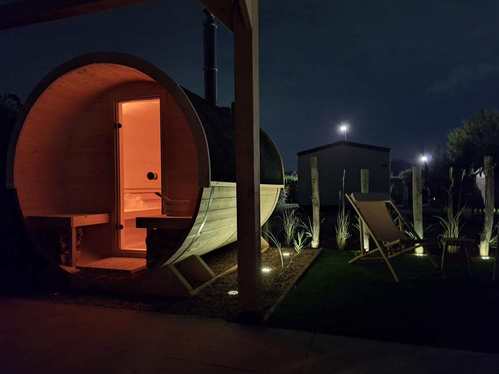 'Relax Lodge Sea' - Wellness Lodge In Zeeland - Private Sauna - Airco - Garden - Outdoor Swimming Pool - Free Wifi, Towels & Bed Linen Heinkenszand Zewnętrze zdjęcie