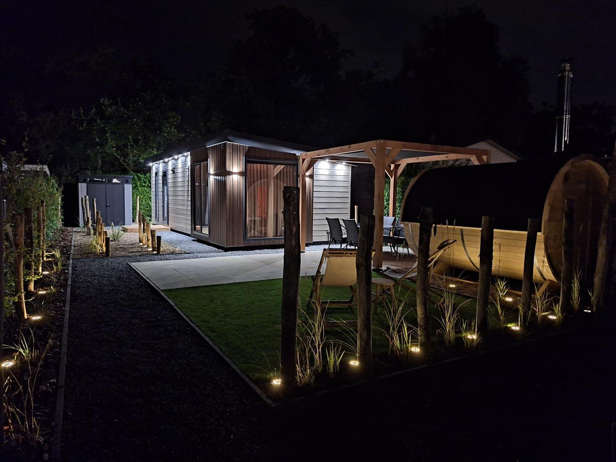 'Relax Lodge Sea' - Wellness Lodge In Zeeland - Private Sauna - Airco - Garden - Outdoor Swimming Pool - Free Wifi, Towels & Bed Linen Heinkenszand Zewnętrze zdjęcie