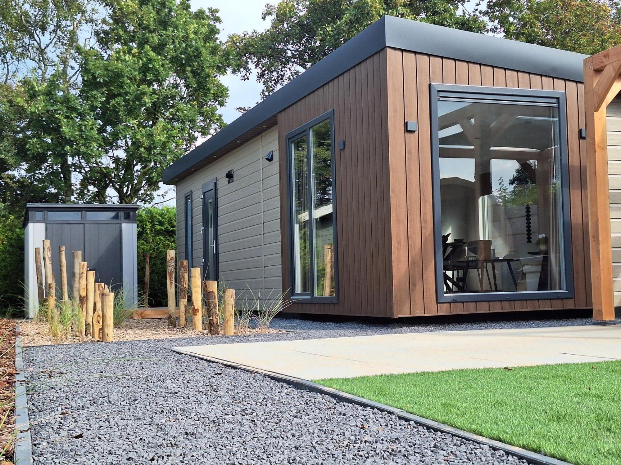 'Relax Lodge Sea' - Wellness Lodge In Zeeland - Private Sauna - Airco - Garden - Outdoor Swimming Pool - Free Wifi, Towels & Bed Linen Heinkenszand Zewnętrze zdjęcie